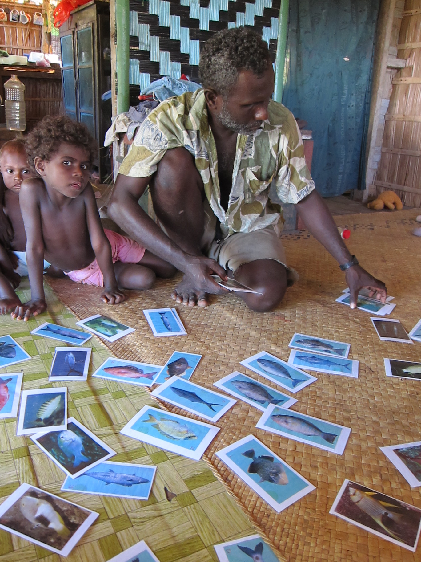 Village on Simbo Island, Solomon Islands